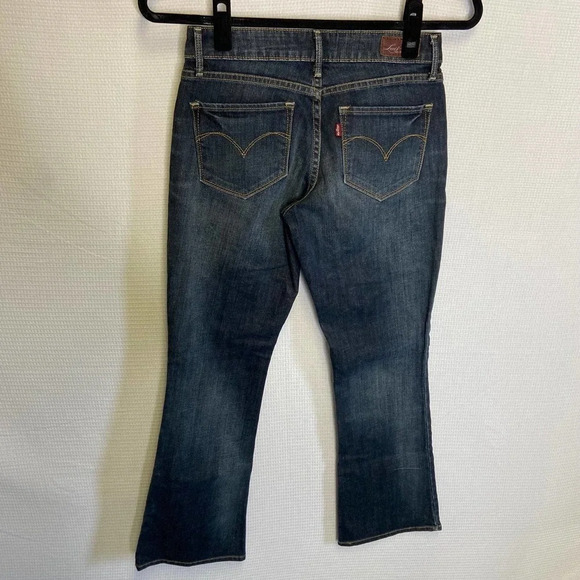 Levis | Dark‎ Wash Jeans Bold Curve Skinny Boot 27 - Picture 4 of 5